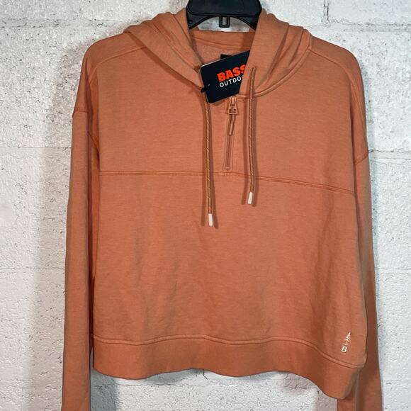 Bass Outdoor Womens Hibernate Half-Zip Hoodie Top Toasted nut, Large - Picture 4 of 7